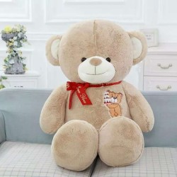3.5 Feet Fat and Huge Camel Brown Birthday Teddy Bear